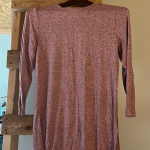 Burgundy OldNavy women’s Tunic Sweater Sz XS